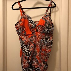 Cacique underwire swim top 40DDD